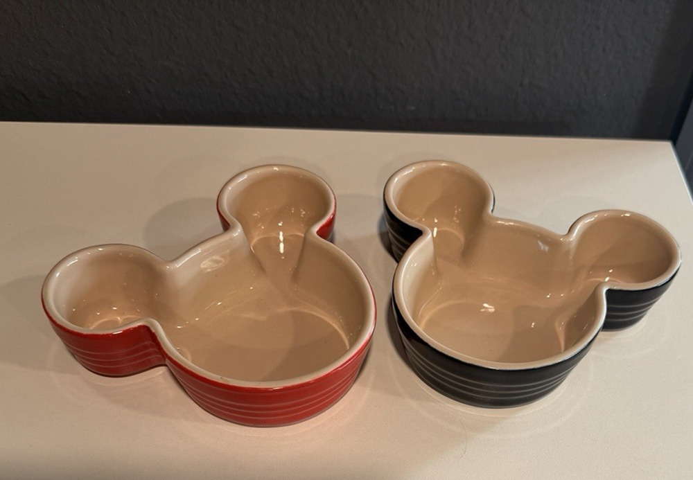 Le Creuset Mickey Mouse Disney Mini Dish Set